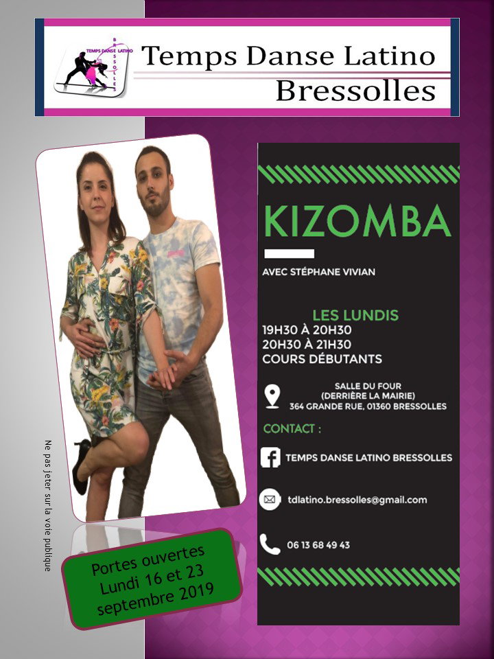 Affiche Portes ouvertes KIZOMBA - Copier