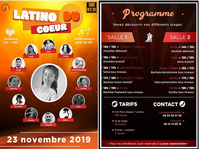 Affiche Latino de Coeur