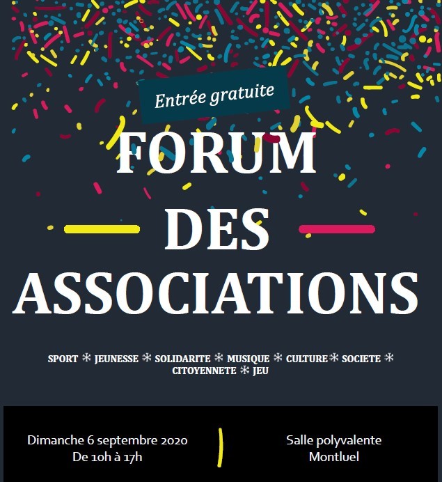 Affiche Forum des Associations