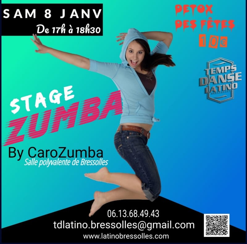 Affiche Stage ZUMBA / DETOX