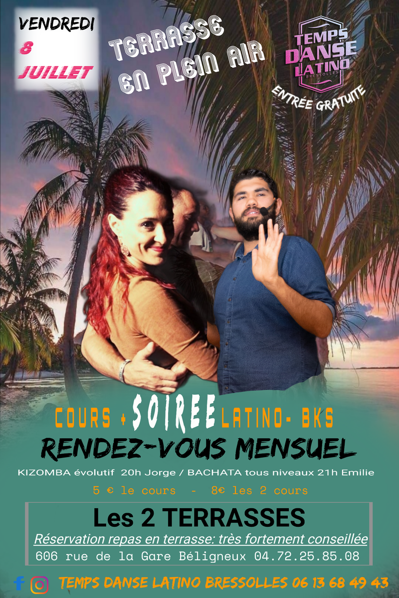 Affiche RDV Mensuel LATINO