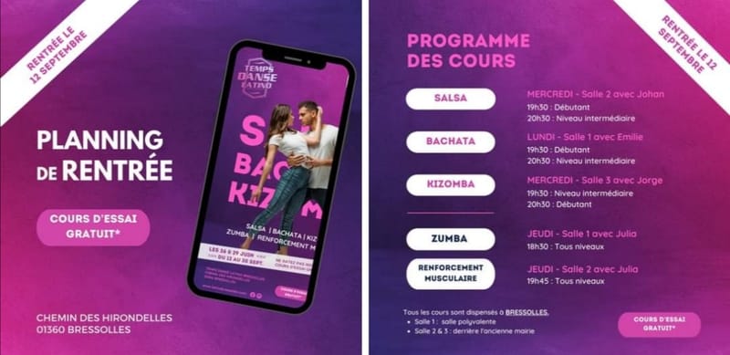 Affiche PROMO ETE 2022/2023