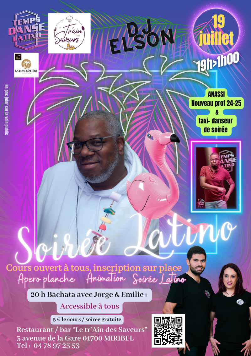 Affiche Le tr'Ain des Saveurs Miribel