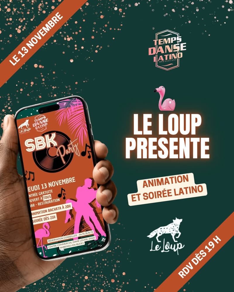 Affiche Animation Le Loup Amberieu