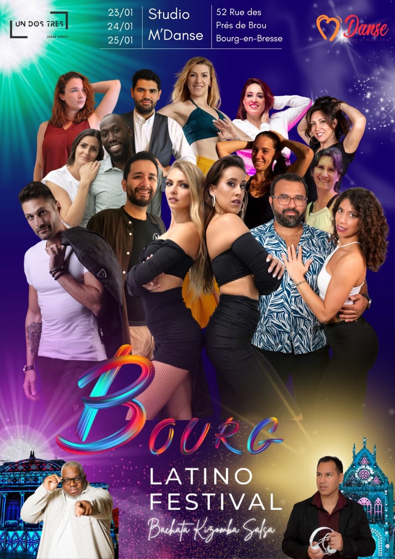 Affiche Festival SBK Latino Bourg